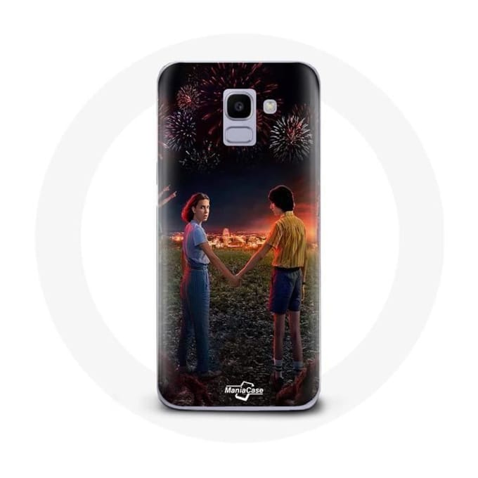 Hoesje voor Samsung Galaxy A6 2018 Stranger Things-poster