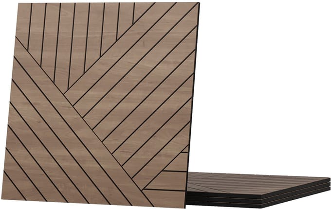 Vicco Wandpaneel – 4 stuks, rechts Eiken