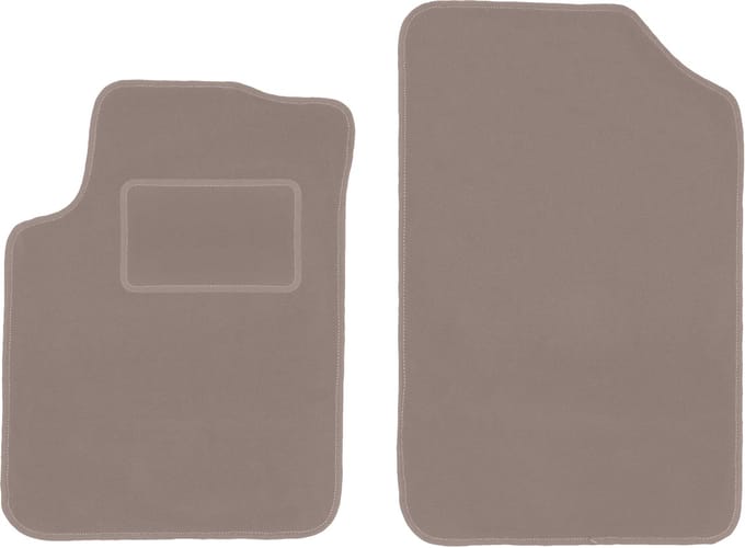 Beige voormatten voor: Citroen C3 I hatchback (2002-2009)