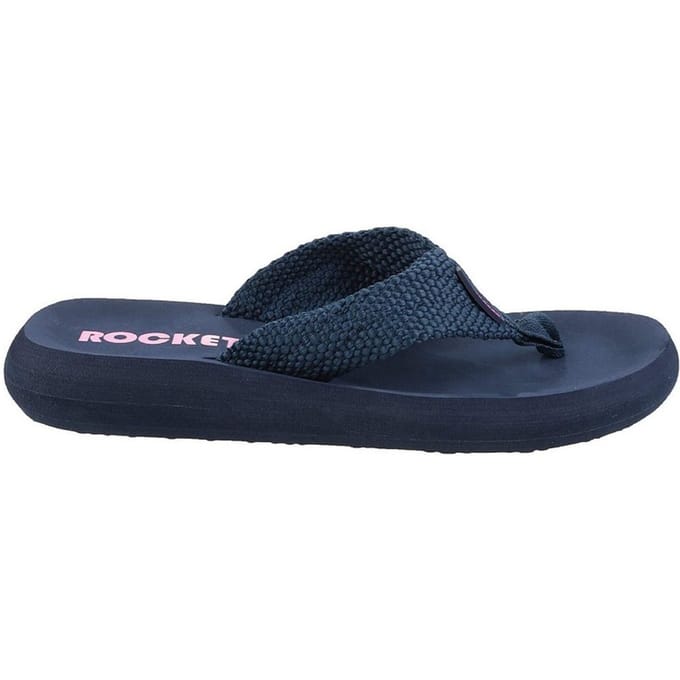 Rocket Dog Dames/dames Zonsondergangsslip op sandalen (Marine)