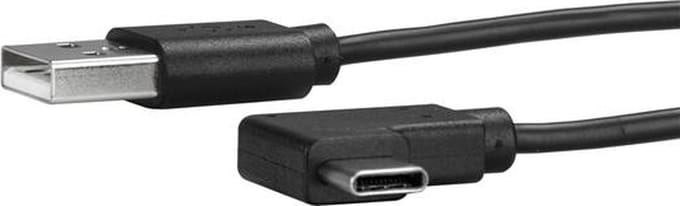 StarTech.com USB-A Aan USB-C Cable - Right-Angle - M/M - 1 m (3 ft.) - USB 2.0 - USB cable - 1 m