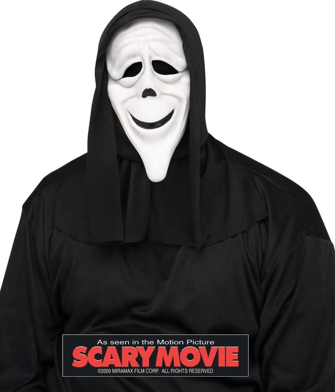 Ghost Face® Scream Masker Scary Movie Stoned