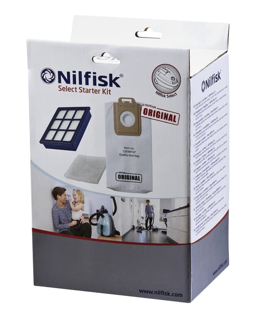 Nilfisk Select Starterkit (8x stofzuigerzakken, 2x motorfilter, 1x H13 HEPA-filter)
