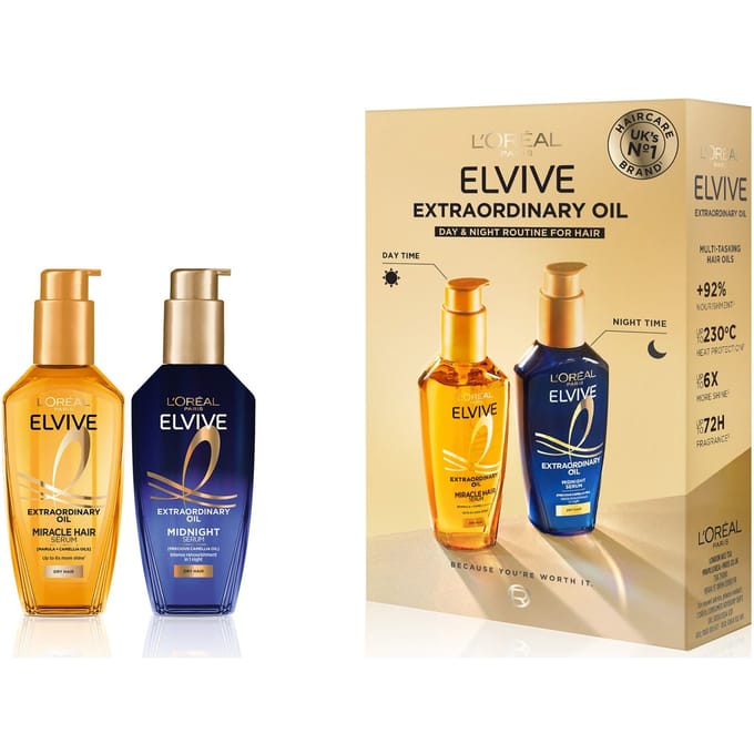 L’Oreal Paris Elvive Extraordinary Oil Day & Night Set