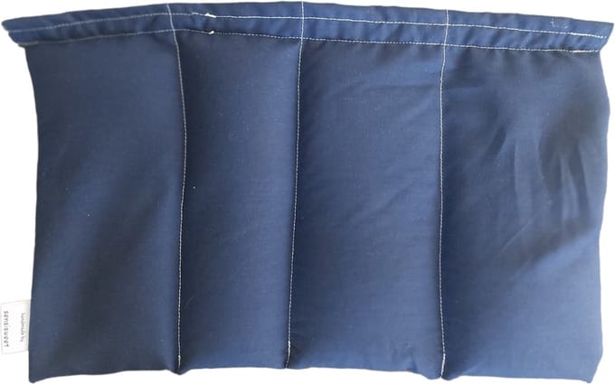 verzwaringskussen - schootkussen donkerblauw