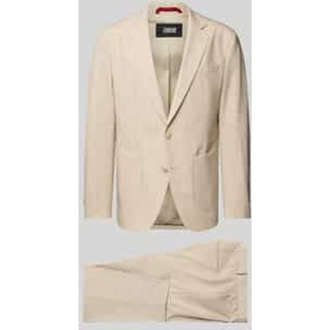 slim fit pak met viscose model 'CIDATI'