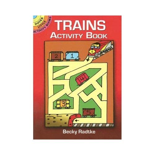 Trains Activity Book - Radtke, Becky