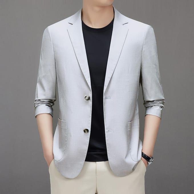 Costume décontracté pour homme, style coréen, printemps et été 4XL