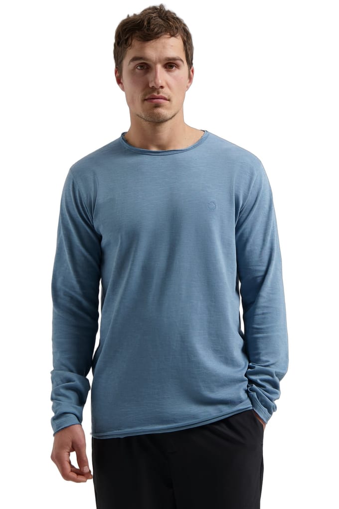 Dstrezzed Ds-newman Crew Provincial Blue Taglia: S | Maglie a manica lunga Outlet | Uomo | Blu