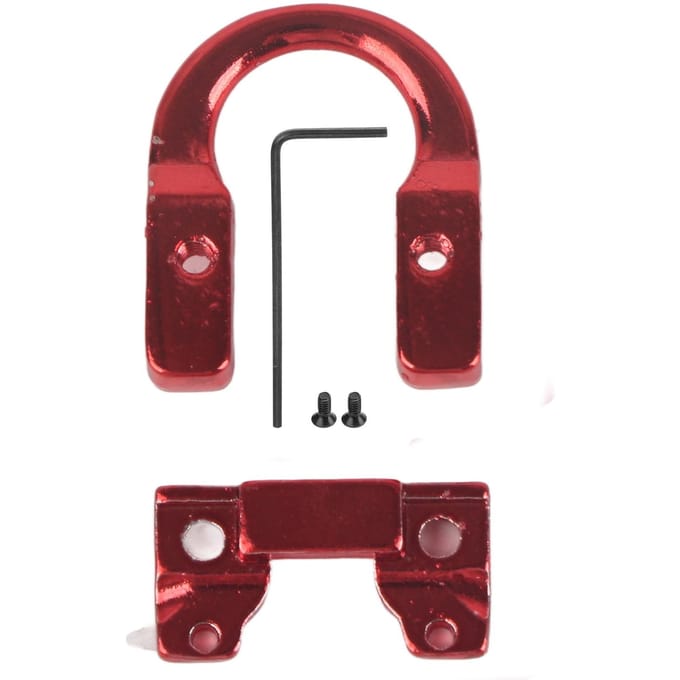 Aluminiumlegering D-lus Ring Schieten Compound Boog Release Boogpees Gesp Accessoires rood