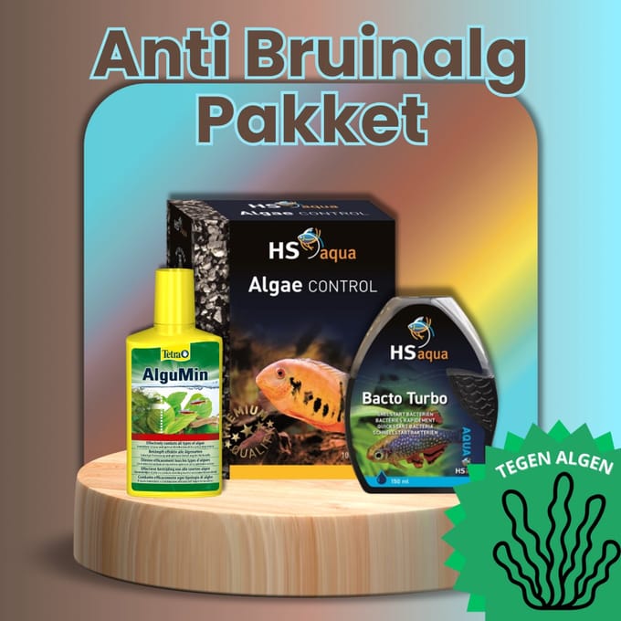 Anti Bruinalg Pakket – Complete Oplossing tegen Bruine Algen in het Aquarium