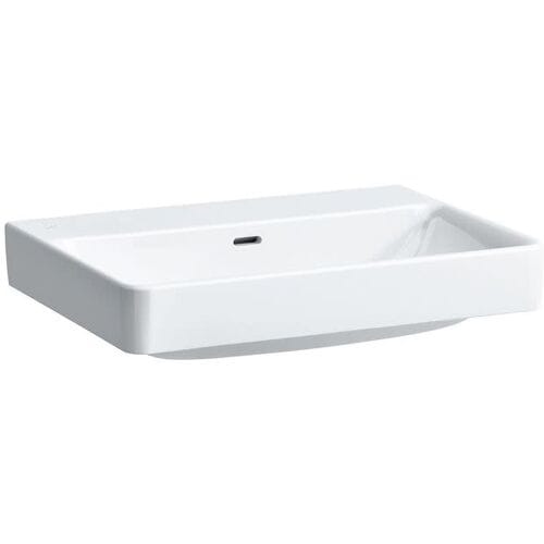 LAUFEN Pro S Countertop washbasin 65 cm without tap hole, with overflow H8169640001091