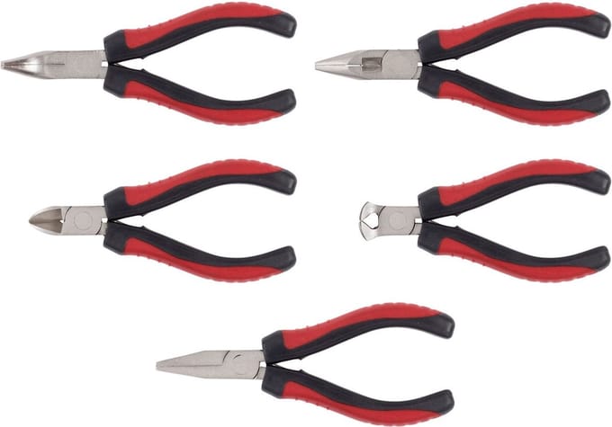 Kreator KRT613006 mini tangen set - 5 delig