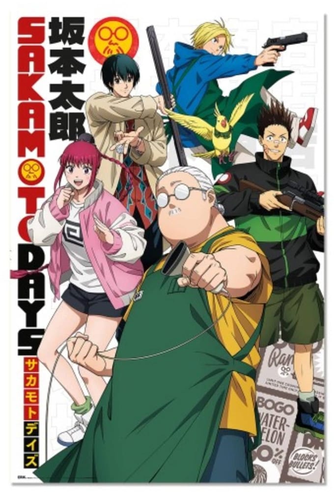 Poster Sakamoto Days - 2 61x91,5cm