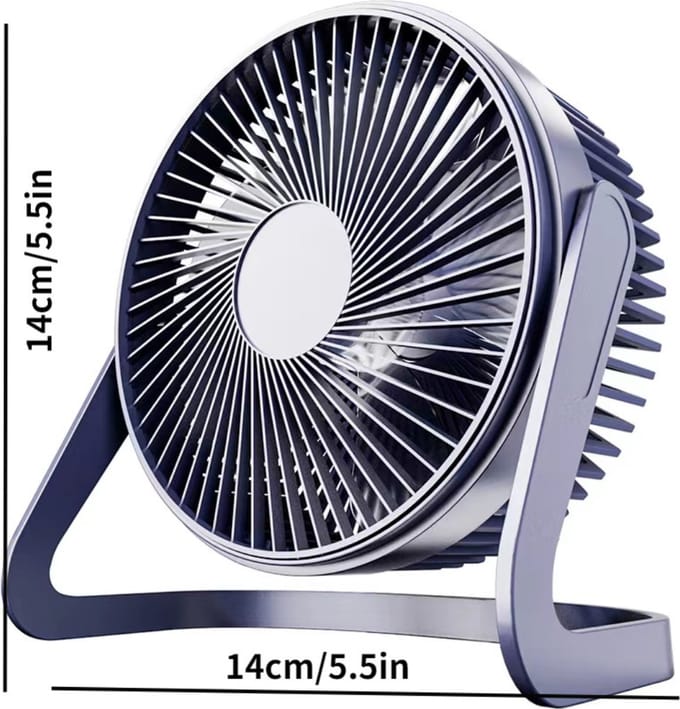 Bovista Ventilator Staand - Ventilatoren - Tafelventilator - Statief - Extra Verkoelend - Aircooler - Cooling Fan - Cooler - Blauw