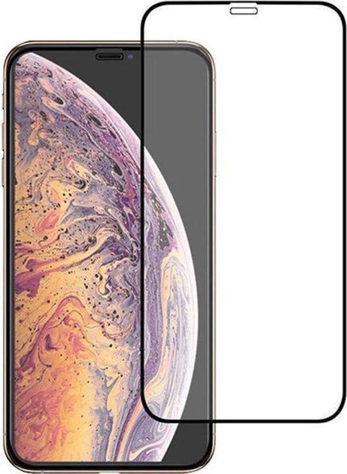 Multimedia & Accessoires GoldLine Tempered Glass Screen Protector geschikt voor Apple iPhone 14 Pro – Zwart - Screenprotector – Displayfolie – Gehard Glas – Glas