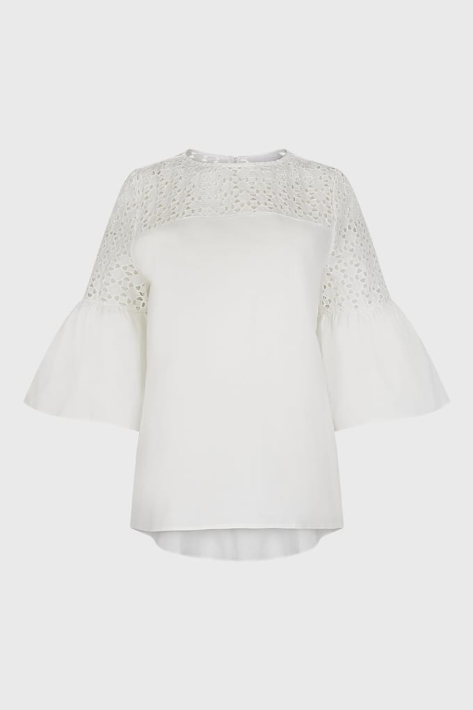 Anne Fontaine Piper White Taglia: 40 | Magliette intime Outlet | Donna | Bianco