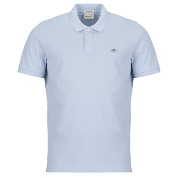 Gant Shield Piqué Poloshirt Fresh Blue - Maat XXL - Heren