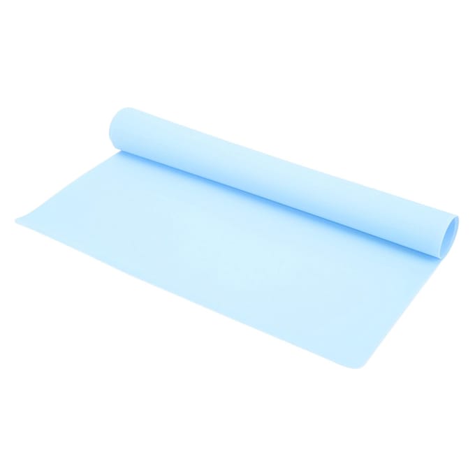 Siliconen knutselmat Duurzaam siliconen Antislip Hittebestendig Wasbaar Flexibel Wijdverbreid siliconen blauw