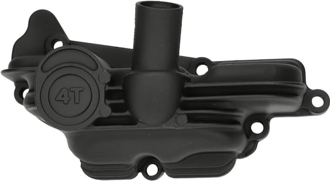 Olie carterpan voor Piaggio & Vespa 50cc 4 Takt mat zwart