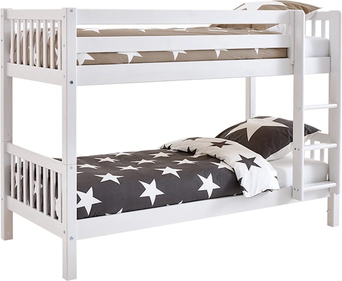 Flexworld Stapelbed Kris - 90 x 200 cm - wit