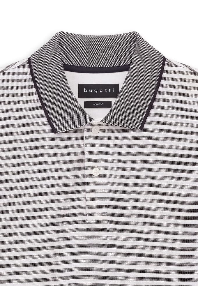 Bugatti Herren Polo shirt Modern Fit van een katoenmix