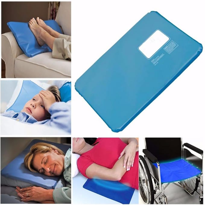 Zomer Koel Kussen Multifunctioneel Koelkussen Ademend Gezondheid IJs Kussen blue
