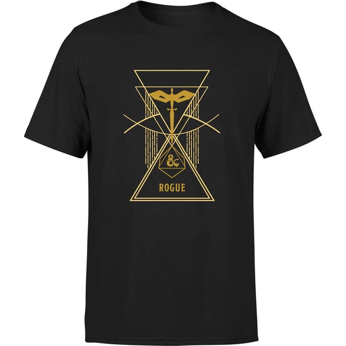 Dungeons & Dragons Rogue Men's T-Shirt - Zwart - XL