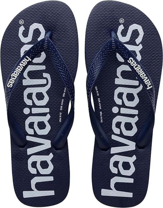 Havaianas JNB - Kinder Slippers - Blauw - Instapmodel - Maat 25-26