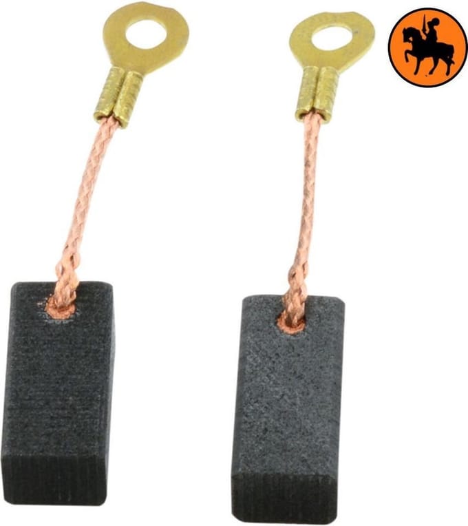 Koolborstelset voor Bosch M 41 S - 6,4x8x16,5mm - Vervangt 2.604.320.906
