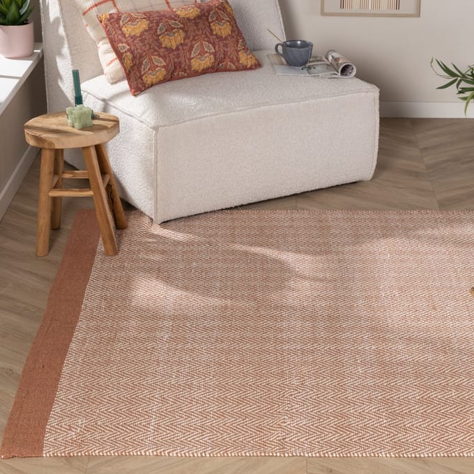 FRAAI Wollen vloerkleed - Zula Terracottacotta - 200x290cm