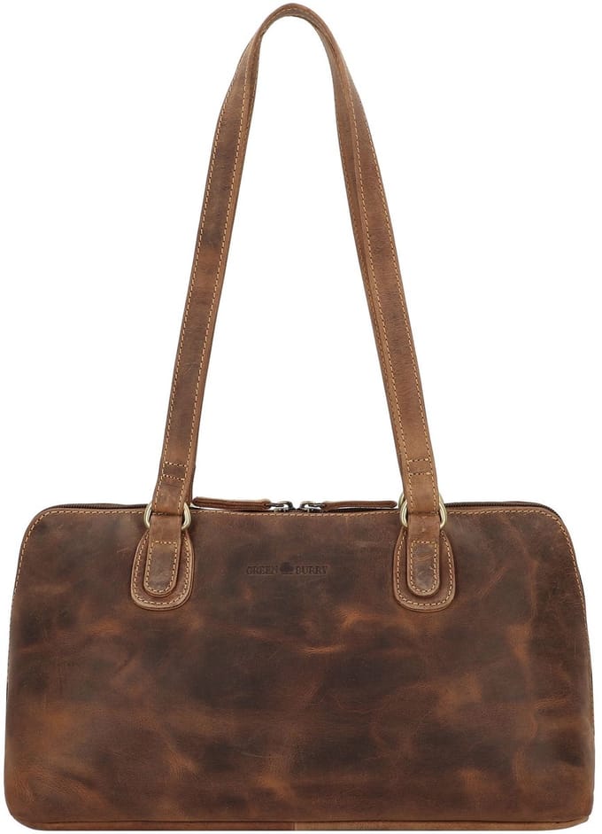 GREENBURRY schoudertas Vintage Shoulder Bag Brown bruine