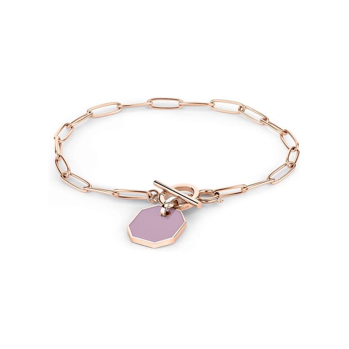 Liebeskind Armband met paarse bedel