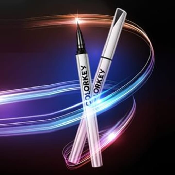 COLORKEY - Floating Color Longwear Liquid Eyeliner - 2 Colors #N01 - 0.5ml