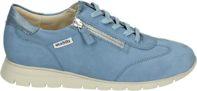 Mephisto Mobils - DONIA BUCKSOFT - Lage sneakersDames sneakers - Kleur: Blauw - Maat: 37.5