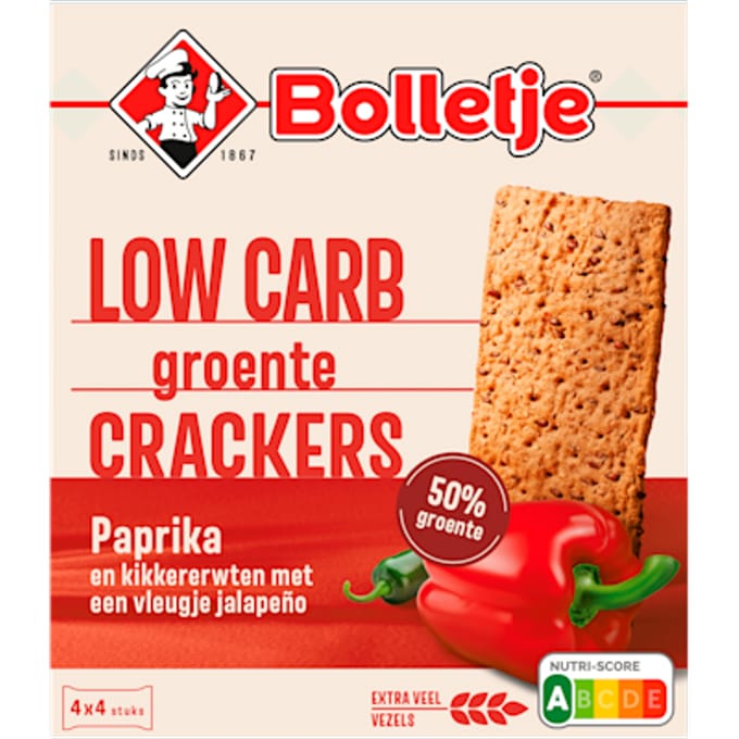 Groentecrackers paprika