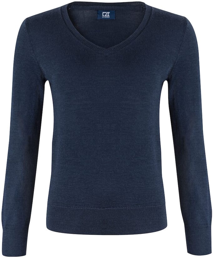 Cutter & Buck Vernon V-neck Dames 355433 - Dark Navy - XS