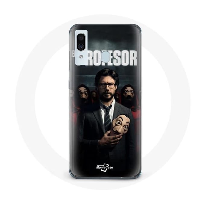 Coque pour samsung galaxy A30 La Casa De Papel El Profesor