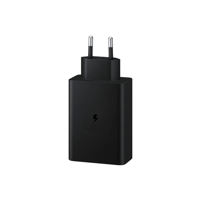 Samsung Originele Power Adapter Trio - Oplader - 2x USB-C en 1x USB aansluiting - Fast Charge - 65W - Zwart