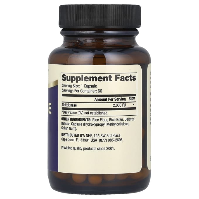 Dr. Mercola - Nattokinase - 2000 FU - 60 capsules