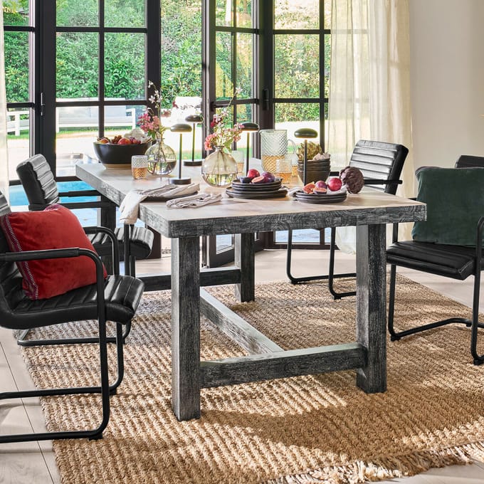 LOBERON Tafel Oaklynne bruin/zwart