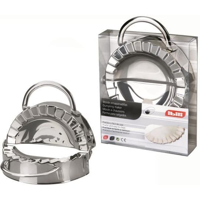 Moule à chaussons - IBILI - 773510 (10 cm) - Inox - Gris - Cuisine