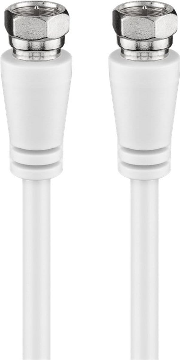 Goobay SAT Antenna Cable (Class A+, >95 dB), 3x Shielded 2 m