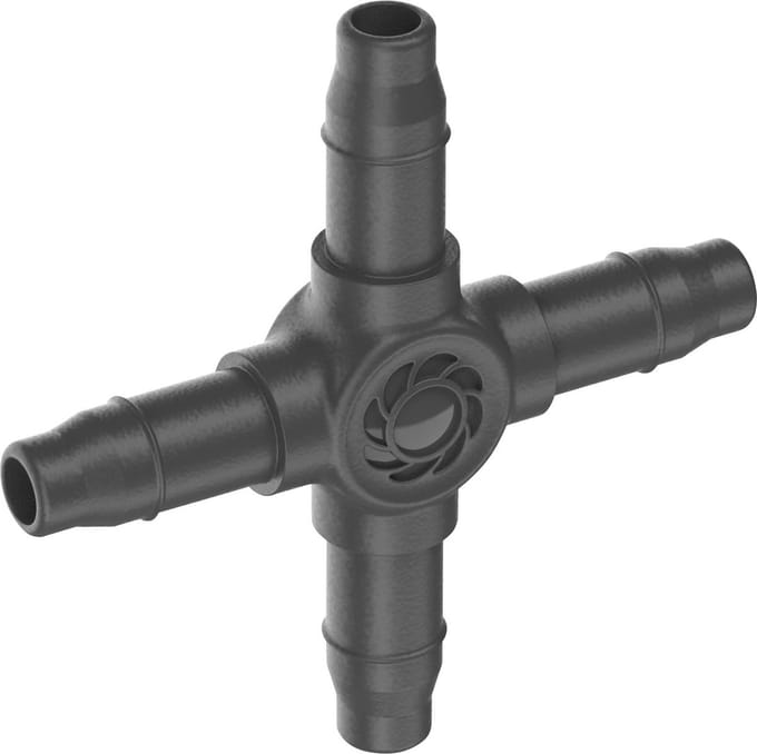 GARDENA 4-Way Coupling 4,6 mm 3/16