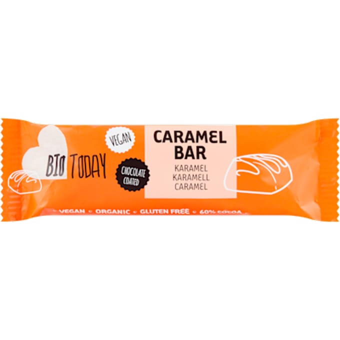 Vegan caramel bar biologisch