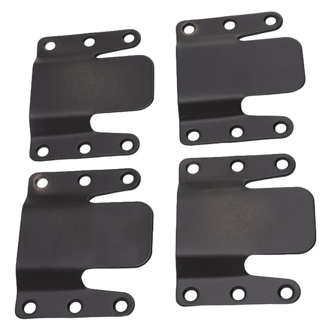 4 Sets Bank Interlocking Universeel IJzer 0.5CM Opening Modulaire Bank Beugel voor Thuis Slaapzaal