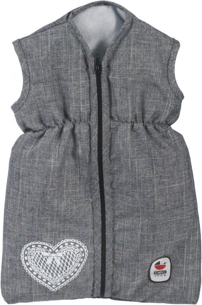 Bayer Chic 2000 - Poppen Slaapzak - Grey Jeans
