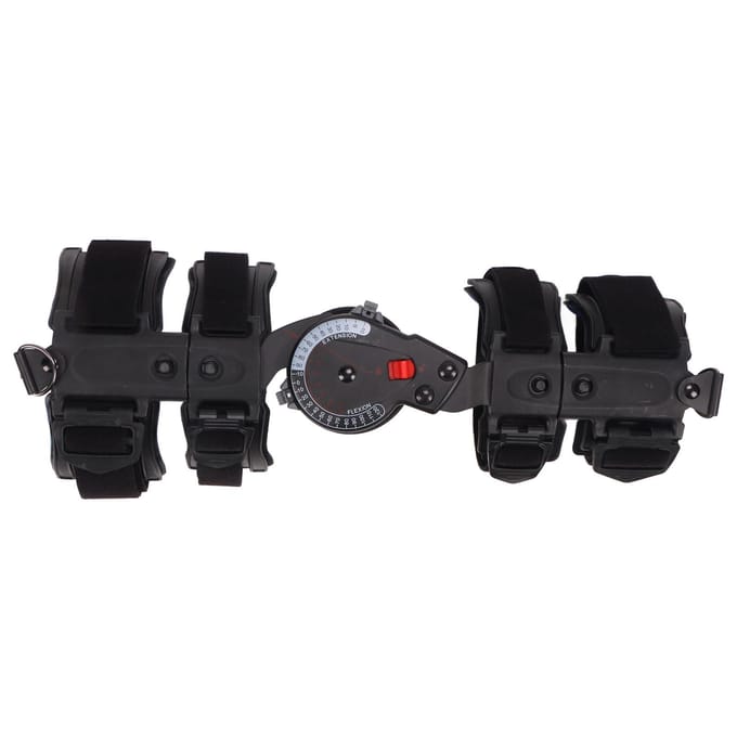 Genouillère coudée articulée avec écharpe Stabilisateur réglable Attelle Support de récupération pour blessure au bras Main gauche black