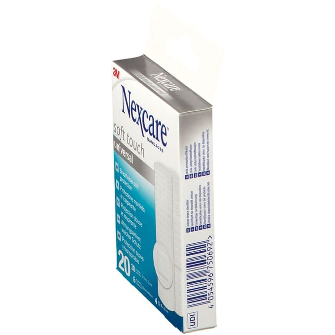 Nexcare 3m Soft Touch Universal Assort. Strips 20