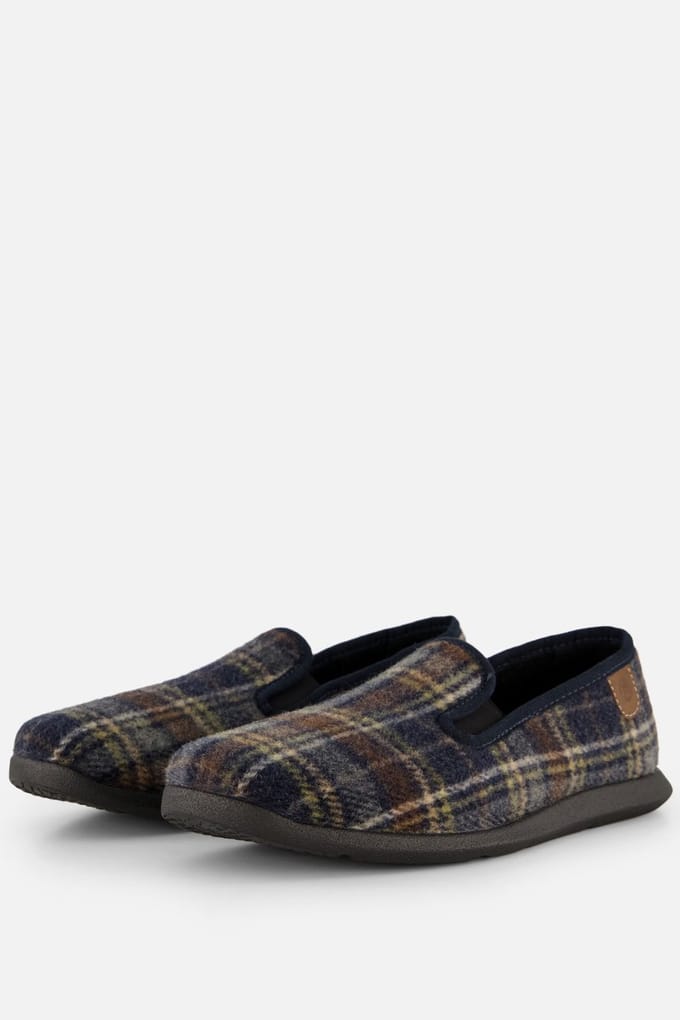 Rohde Fermo Pantoffels blauw Textiel - Maat 41